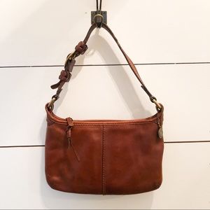 COPY - Brown Leather Coach Purse
